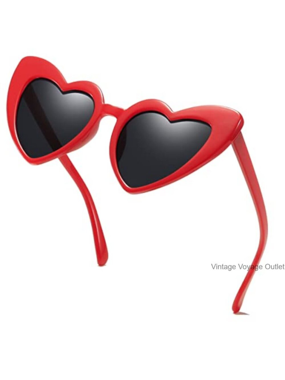 Heart Shaped Sunglasses UV400 Cat Eye Retro Mod Style